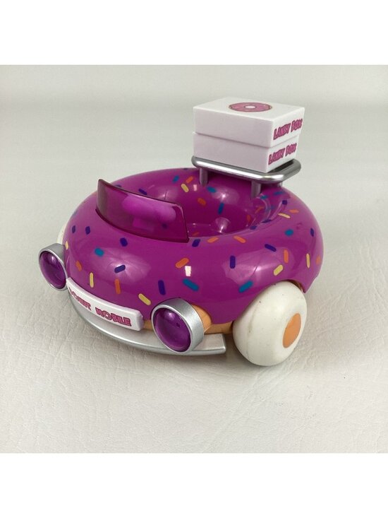 Bonkers Other - Lanky Box Series 4 Happy Friends Donut Mobile Pull Back Vehicle Toy Bonkers